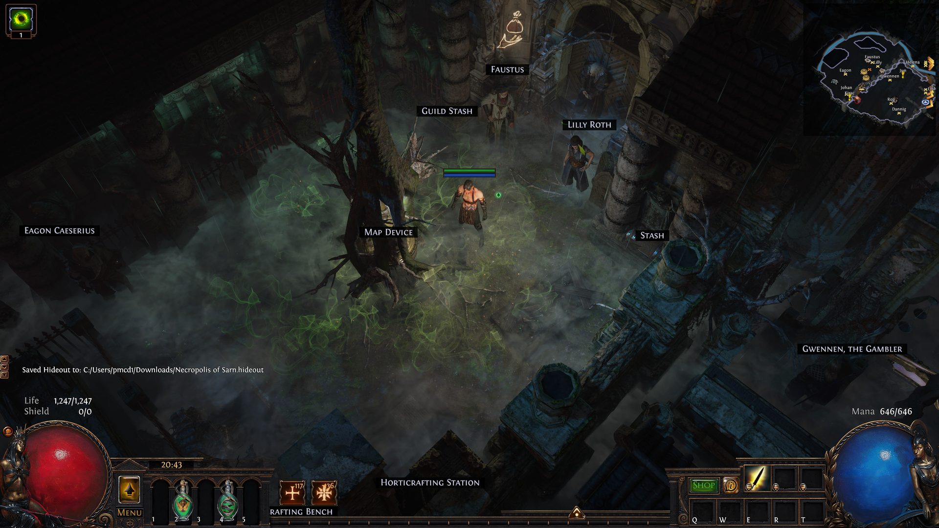 Necropolis of Sarn - Screenshot 1